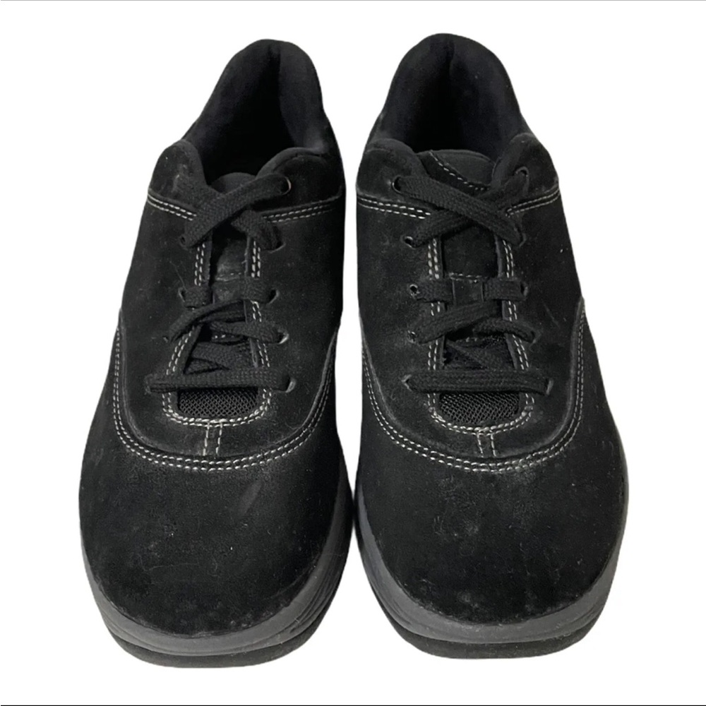 Easy Spirit Black Suede Athletic Sneakers Esglenice